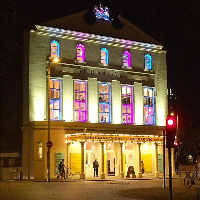 #theOldVivTheatre looking beautiful at night. #londonlife #lovelondon #theatre #landscapephotography