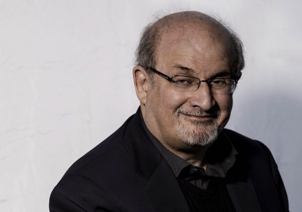 Salman Rushdie Portrait © Nick Gregan Photographer