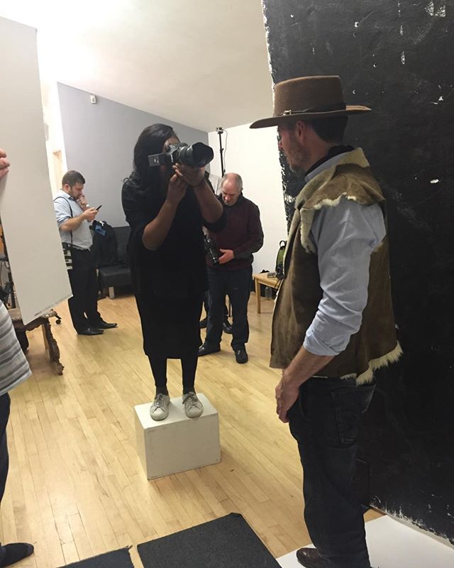 Behind the scenes from last nights @CameraClubUK with @NickGregan @MikeInstone also known as a