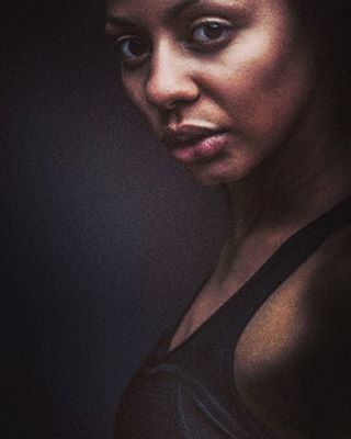 From a recent shoot of a very talented boxer called Nicole.  Atmospheric and gritty portrait shoot more shots to come......